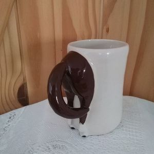 Happy Appy Valley Studio Mug Bay Horse Butt Rear Tail 2003 New Waterford Ohio